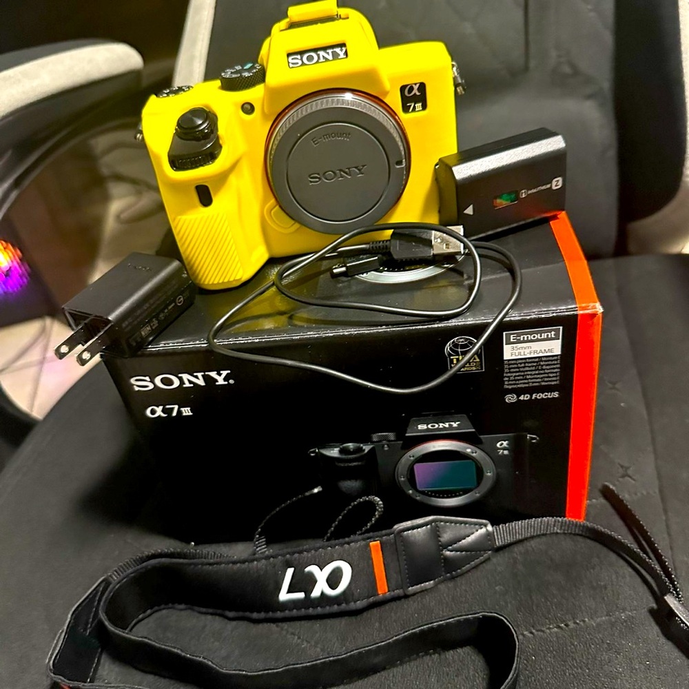 Sony a7 lll  shutter count 32000